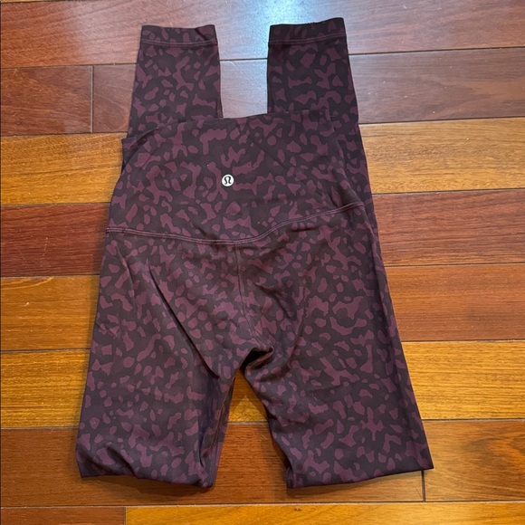 Lululemon Align High Rise Pant 28” | Formation Camo Dark Adobe Multi | Size 2 - Picture 3 of 7